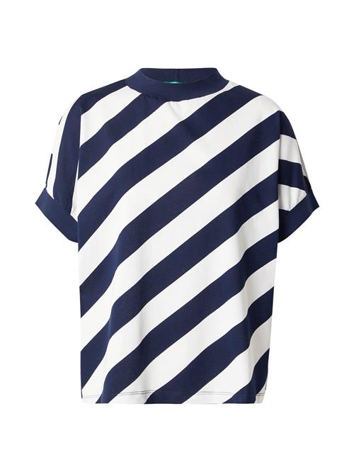 UNITED COLORS OF BENETTON Shirts  marin / hvid