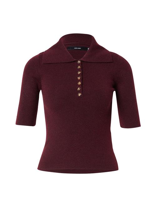 VERO MODA Pullover 'VMMarina'  vinrød