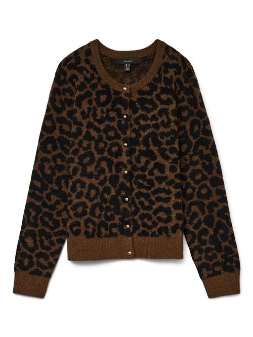 Vero Moda Curve Cardigan 'VMCNewkai'  karamel / sort