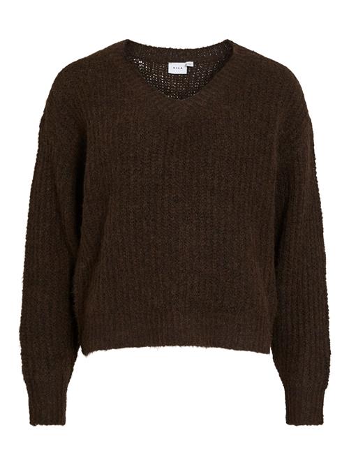Se VILA Pullover 'VILampe'  mørkebrun ved About You