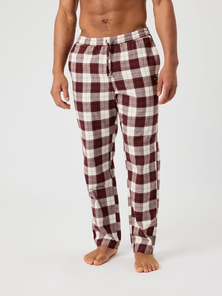 Björn Borg Core Flannel Pyjama Pants Rød, M