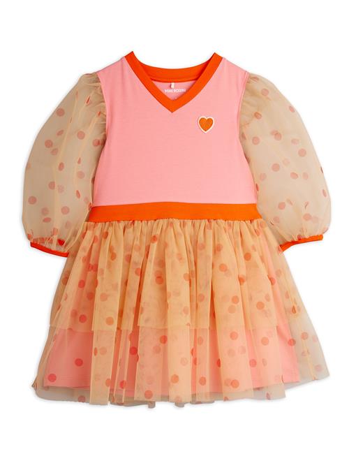 Mini Rodini Dotted Tylkjole Pink  Pink 128/134 cm  Lyserød  128/134 cm  kvinde