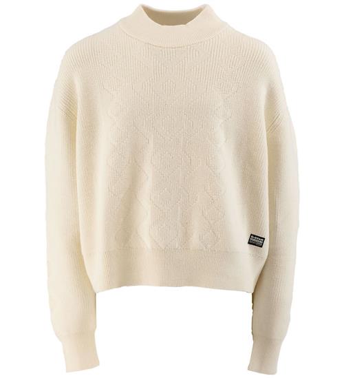 G-Star RAW Bluse - Strik - Cabel - Milk