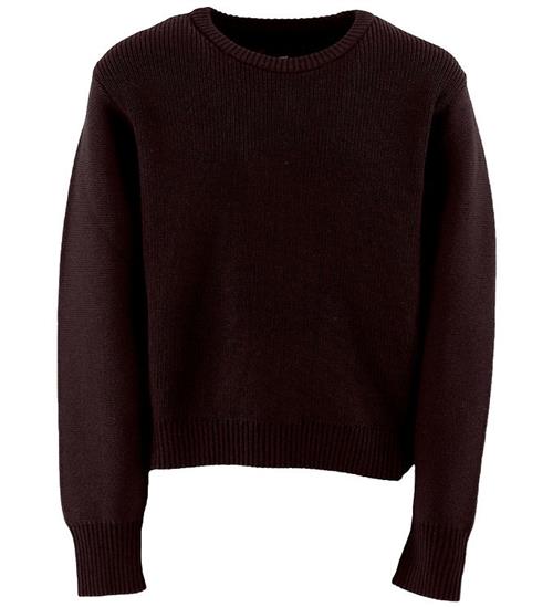 G-star Raw Bluse - Strik - Cropped - Chocolat Plum