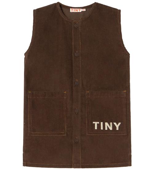 Tiny Cottons Kjole - Pockets - Dark Brown