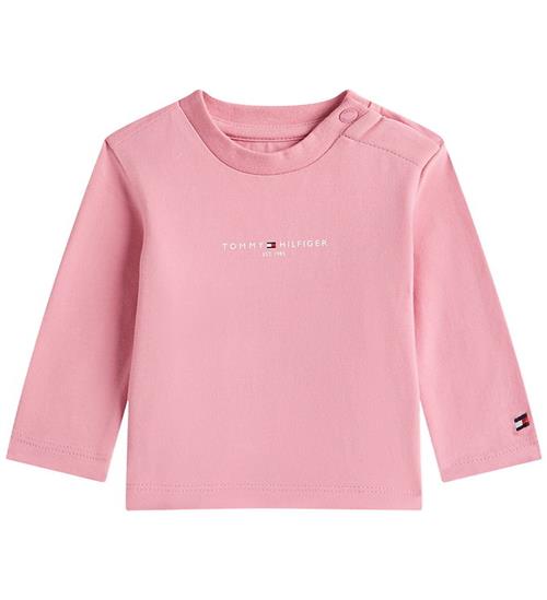 Tommy Hilfiger Bluse - Mini Corp Graphic - Mystic Pink