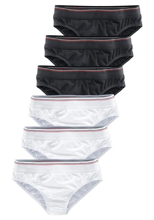 H.I.S Slip  sort / hvid