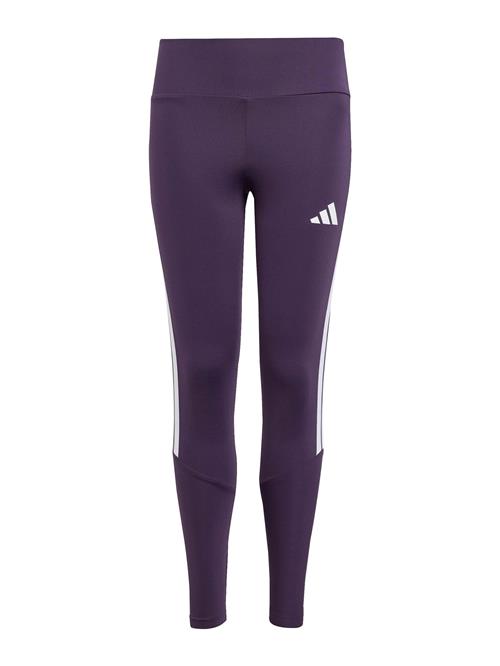 ADIDAS SPORTSWEAR Sportsbukser 'Train Essentials'  aubergine / hvid