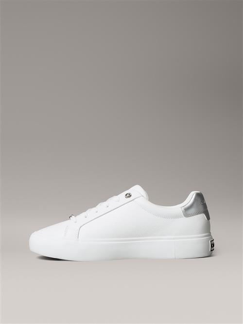 Calvin Klein Sneaker low  sølv / hvid