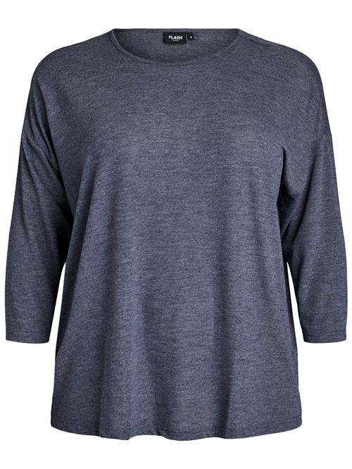 Flash by Zizzi Bluse 'Rosey'  mørkegrå
