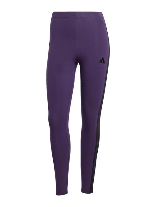 ADIDAS SPORTSWEAR Sportsbukser 'Essentials'  mørkelilla / sort