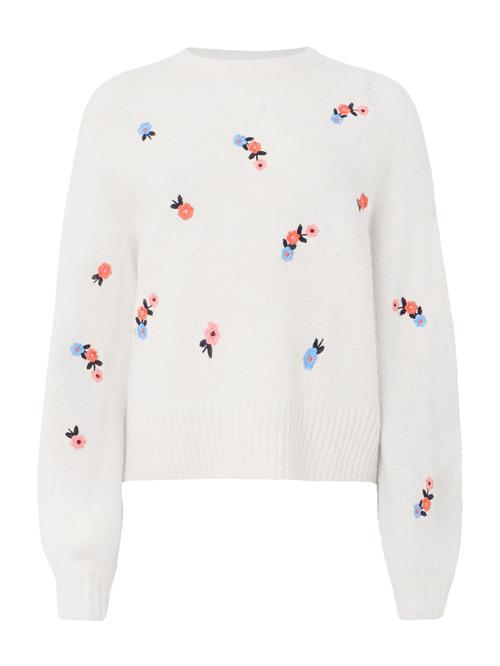 YAS Pullover 'YASNANNA'  creme / lyseblå / koral / lyserød
