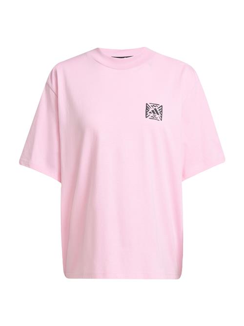 ADIDAS SPORTSWEAR Shirts  stone / lyserød / sort