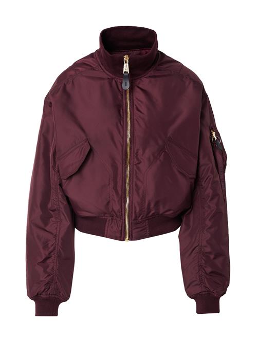 ALPHA INDUSTRIES Overgangsjakke 'MA-1'  vinrød