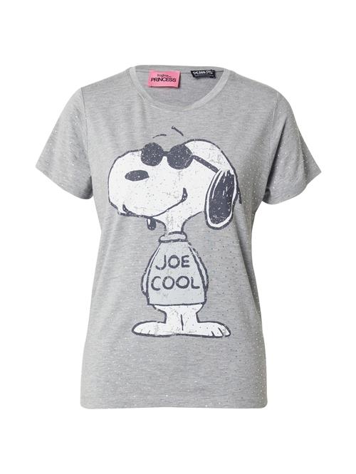PRINCESS GOES HOLLYWOOD Shirts 'Snoppy'  grå / sort / hvid