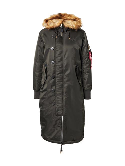ALPHA INDUSTRIES Vinterparka  mørkegrøn