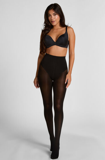 Hunkemöller Strømpebukser 40 Denier Core Control Sort