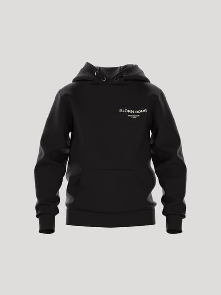 Björn Borg Borg Essential 1 Hoodie Sort, 146-152