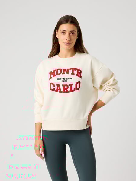 Björn Borg Borg Boyfriend Sweatshirt Hvid, XS