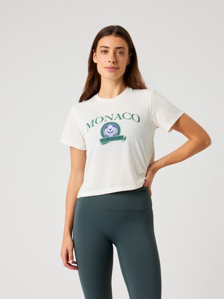 Björn Borg Borg Cropped T-shirt Hvid, M