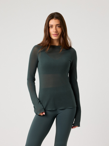 Björn Borg Studio Light Long Sleeve Top Grøn, XS