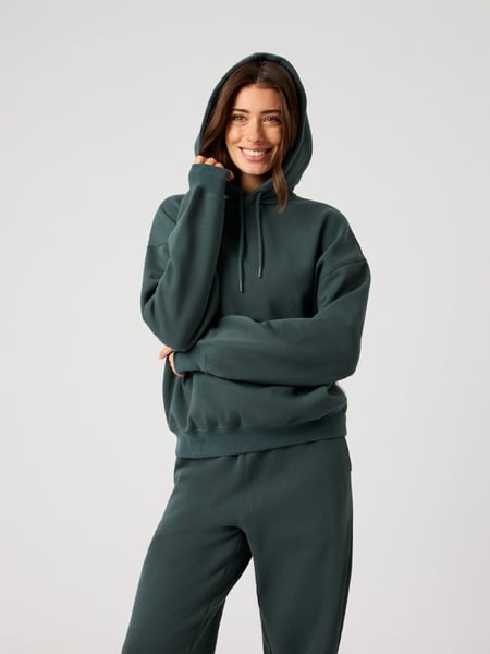 Björn Borg Studio Oversized Hoodie Grøn, XS