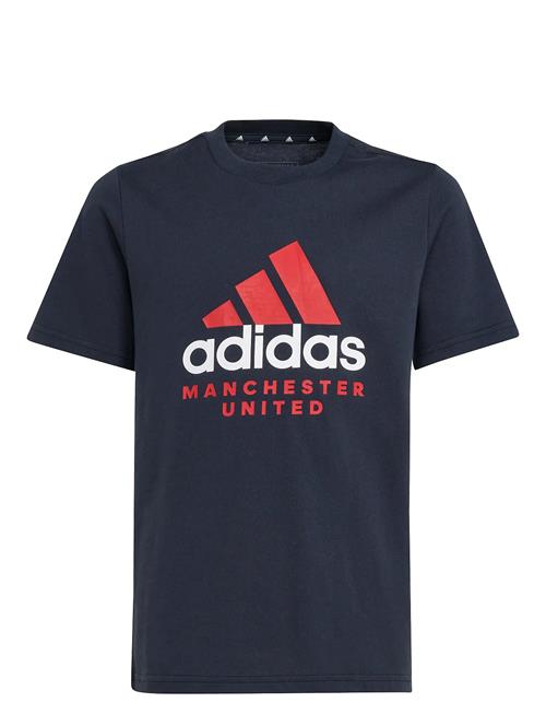 Mufc Kids Tee Adidas Performance Grey