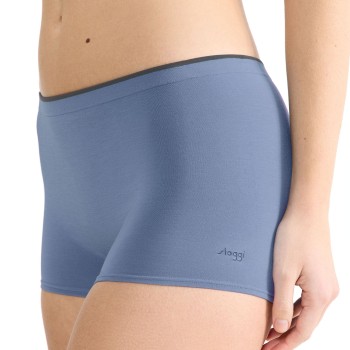 Sloggi Trusser 2P GO Sense Shorts Blå modal XX-Large Dame