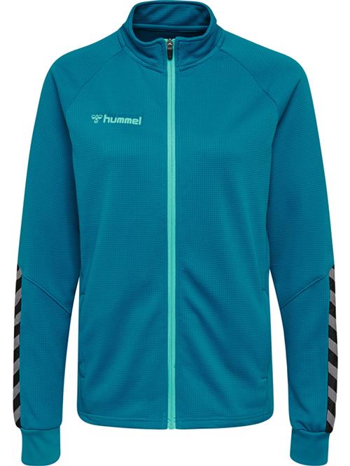 Hummel Træningsjakke 'Authentic'  turkis / cyanblå / grå / sort