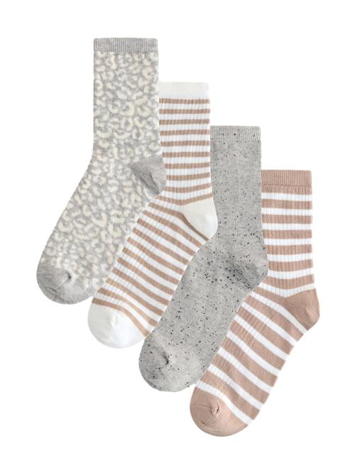 Next Sokker  camel / grå / sort / hvid