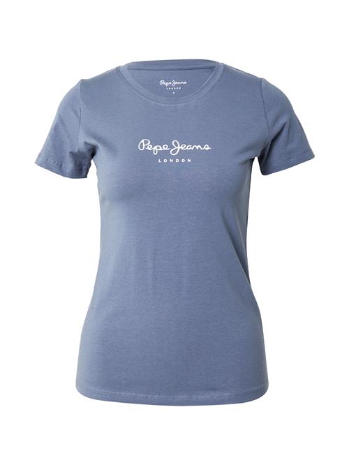 Pepe Jeans Shirts 'New Virginia'  safir / hvid