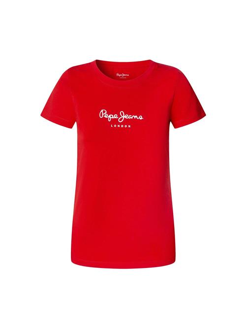 Pepe Jeans Shirts 'New Virginia'  rød / hvid