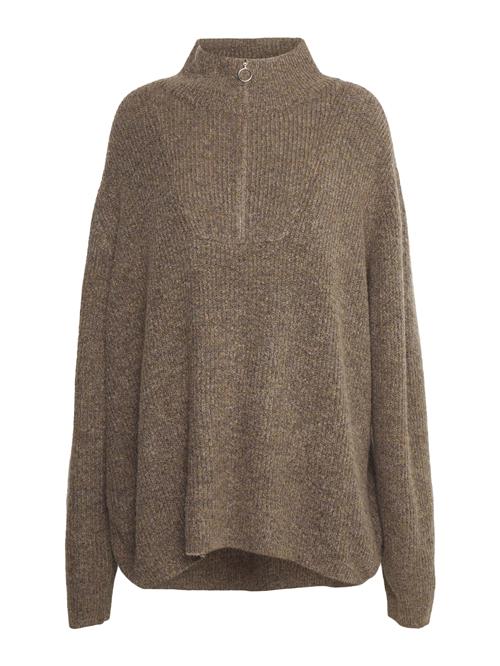 Vero Moda Curve Pullover 'VMCPLAZA'  sepia