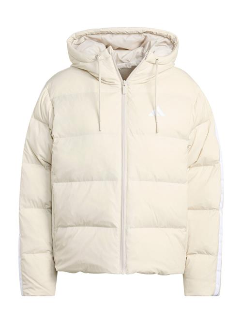ADIDAS SPORTSWEAR Udendørsjakke 'ESS'  creme / hvid