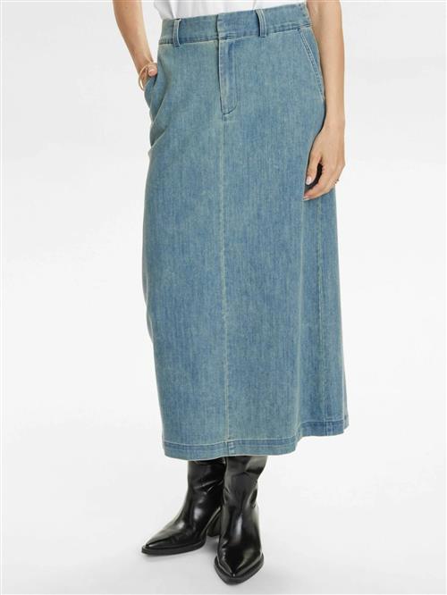 NÜMPH Nederdel ' NUALETTA '  blue denim