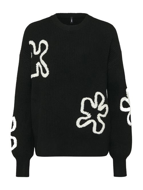 Only Tall Pullover 'ONLDAISY'  sort / hvid