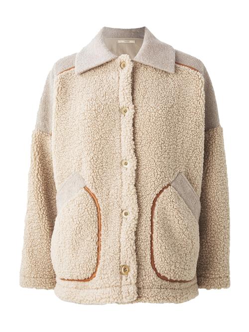 sessun Fleecejakke 'ICY ROCKY'  creme / umbra