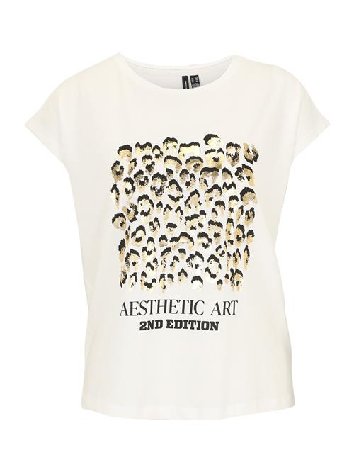 Vero Moda Tall Shirts 'VMCECILIE AVA'  guld / sort / hvid