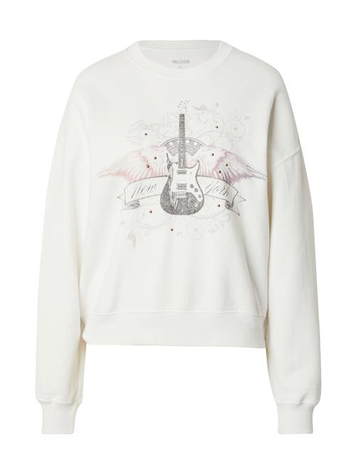 HOLLISTER Sweatshirt 'IZZY LANE'  taupe / lys rød / hvid