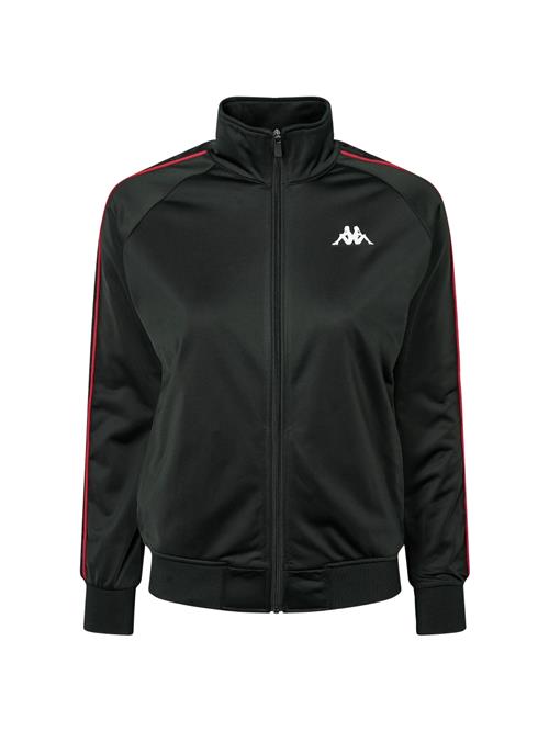 KAPPA Pullover 'Banda Wanniston'  rød / sort / hvid