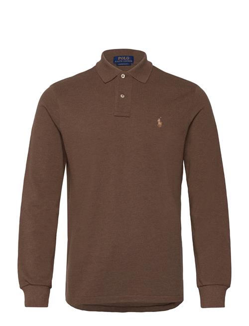 Basic Mesh-Lsl-Knt Polo Ralph Lauren Brown