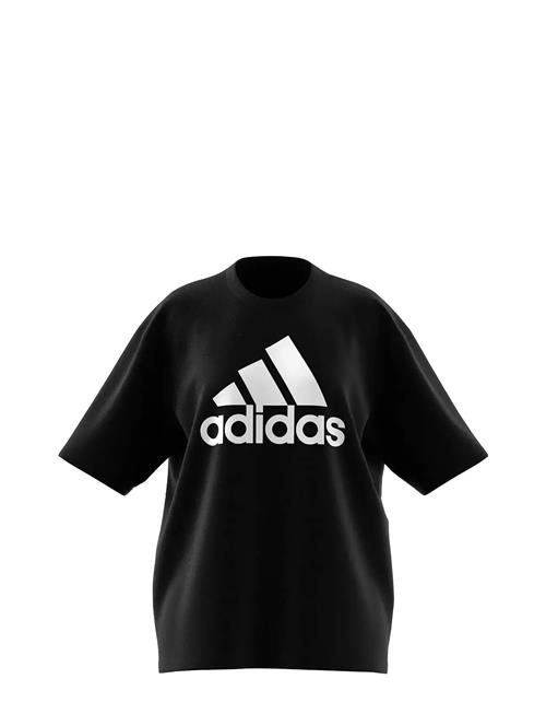 Essentials Big Logo Boyfriend T-Shirt Adidas Sportswear Black