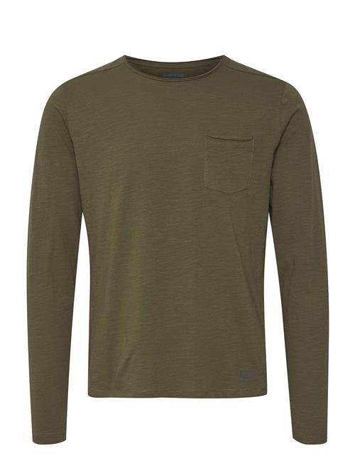 Bhnicolai Tee L.s. Blend Khaki