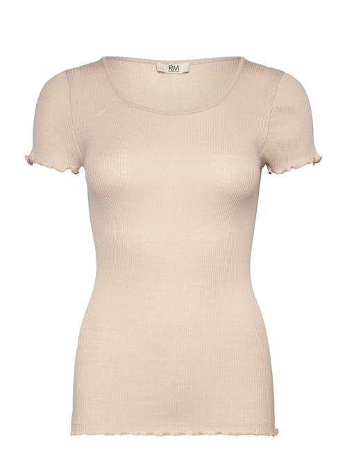 Rmwbalta Modal Ss T-Shirt RM By Rosemunde Beige