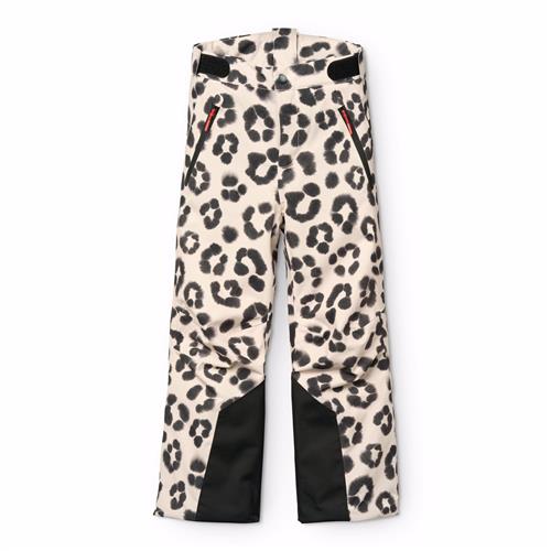 Molo Jump Pro Skibukser Snow Leo  Snow Leo 134 cm  Creme  134 cm  kvinde