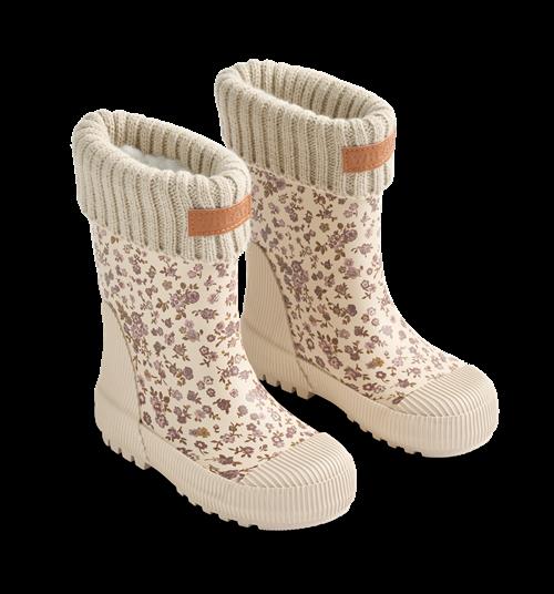 Wheat Wader Termo-gummistøvler Rose Flowers  Rose Flowers 28 EU  Creme  28 EU  Unisex