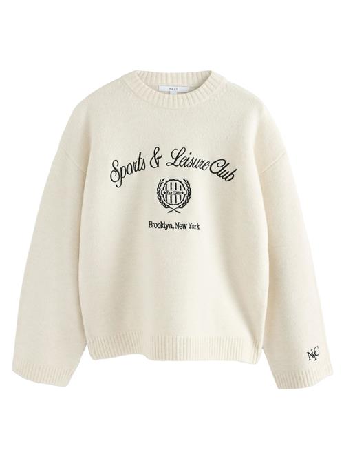 Next Pullover  ecru / sort