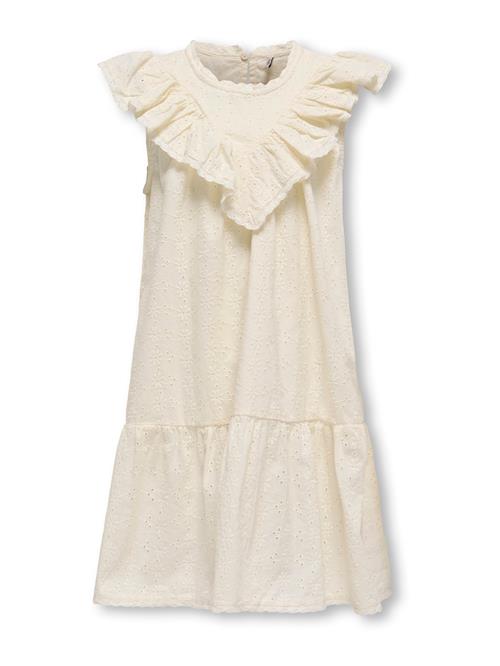ONLY GIRLS Kjole 'Kogmargot'  creme