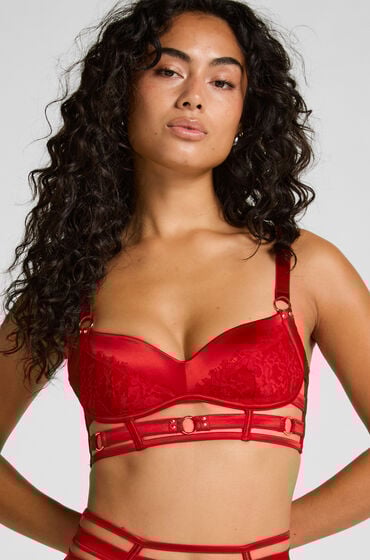 Hunkemöller Noeki bralette rød