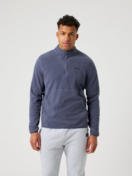 Björn Borg Borg Half Zip Fleece Blå, XL